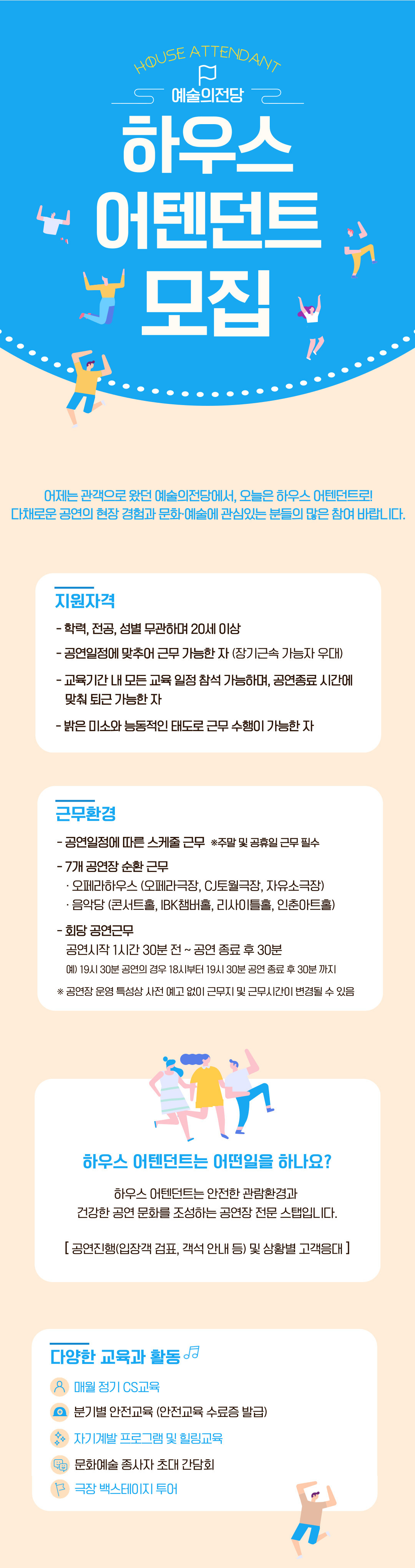 예술의전당 하우스어텐던트 2024 상반기 3차 모집(1)