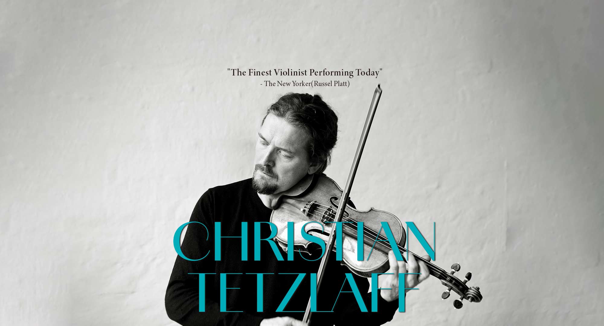 Christian Tetzlaff Violin Recital (poster)
