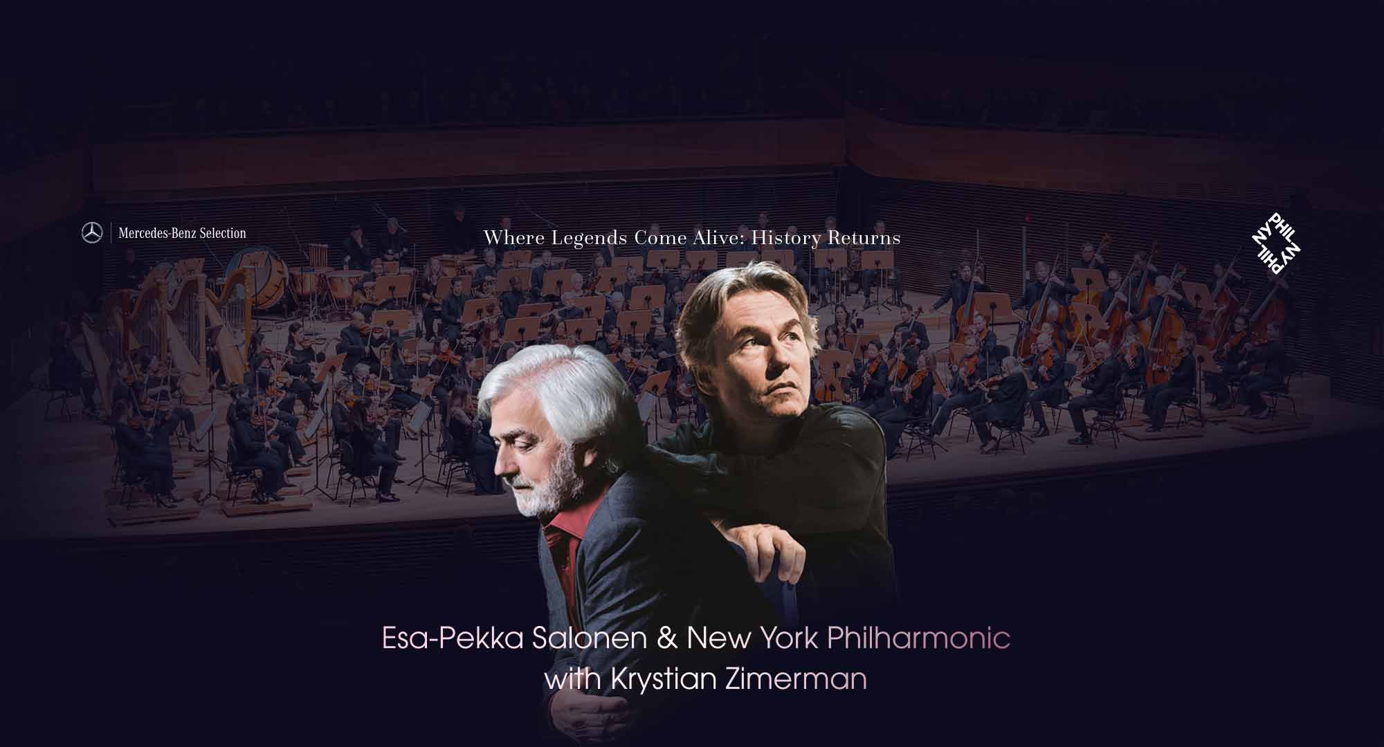 Esa-Pekka Salonen & New York Philharmonic I & II (poster)