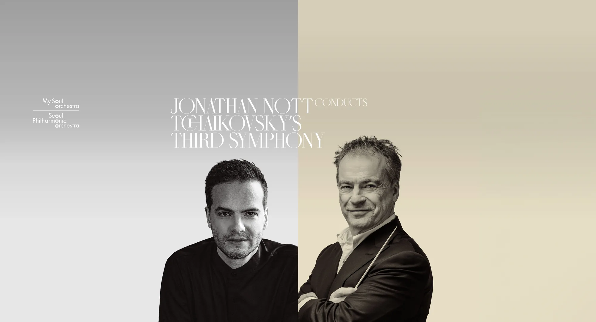 Jonathan Nott conducts Tchaikovsky‘s Third Symphony ① (poster)