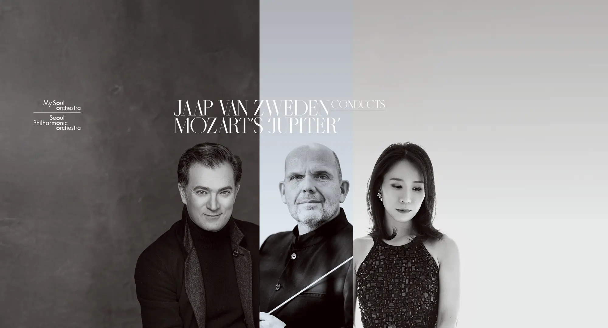 Jaap van Zweden conducts Mozart`s ‘Jupiter’ ① (poster)